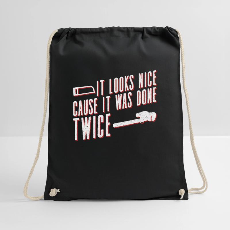 Cutting machine operator CNC machine operator Drawstring Bag