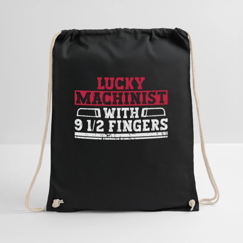 Cutting machine operator CNC machine operator Drawstring Bag