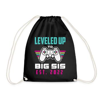 Gamer Jeux Vidéo Sœur 2022 - Sac de sport léger - noir - Devant
