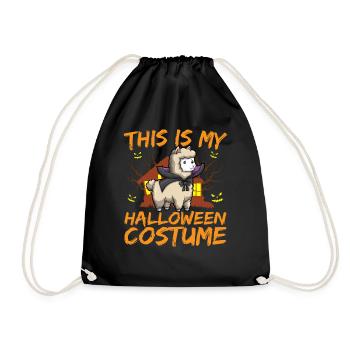 Animal effrayant et effrayant C’est mon costume d’Halloween - Sac de sport léger - noir - Devant