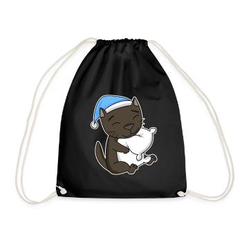 Cat cat breed Havana - Drawstring Bag - black - Front