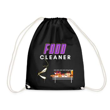 Food Cleaner Staubsauger - Turnbeutel - Schwarz - Vorne