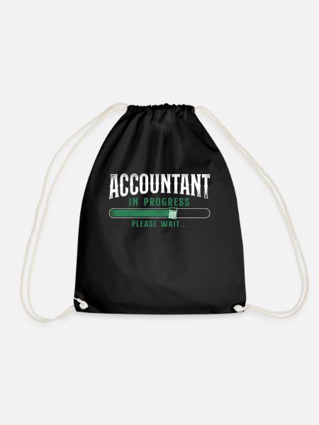 Accountant Bookkeeper Accounting - Turnbeutel - Schwarz