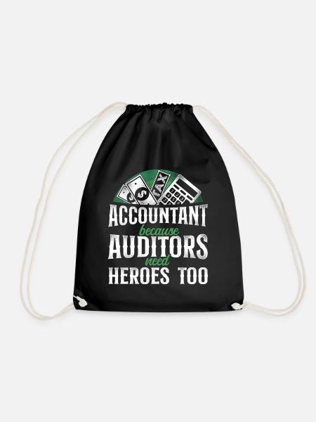 Accountant Bookkeeper Accounting - Turnbeutel - Schwarz