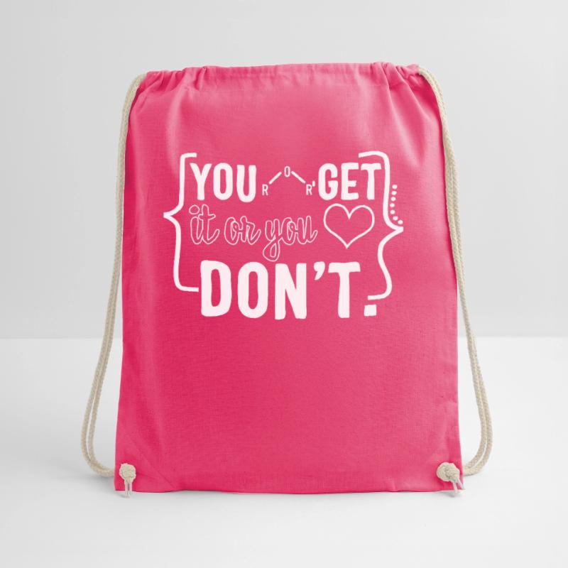 Chemisches Element Hemd, du Äther bekommst es oder du Turnbeutel