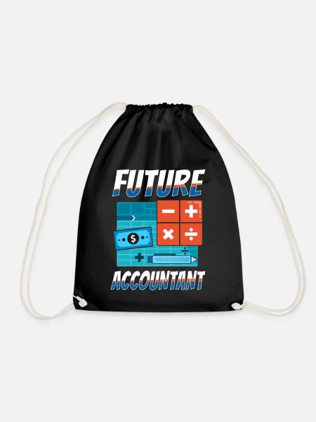 Accountant Bookkeeper Accounting - Turnbeutel - Schwarz