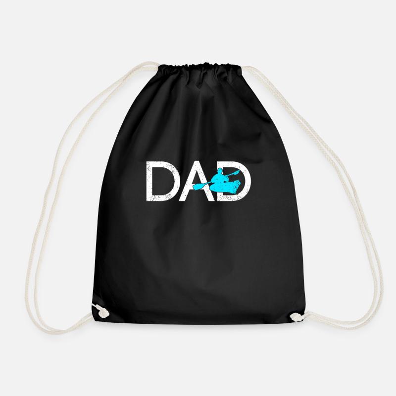 Kanu Papa - Turnbeutel - Schwarz
