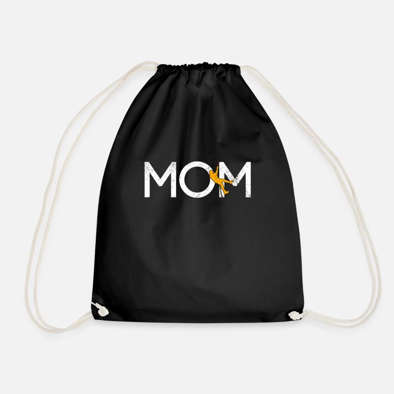 Klettern Mama - Turnbeutel - Schwarz