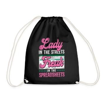 Comptable Comptable Comptable Comptabilité - Sac de sport léger - noir - Devant