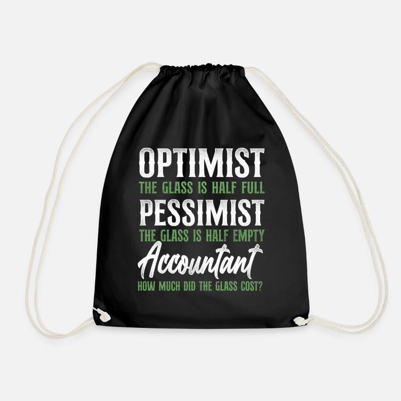 Accountant Bookkeeper Accounting - Turnbeutel - Schwarz