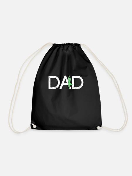 Yoga Papa - Turnbeutel - Schwarz