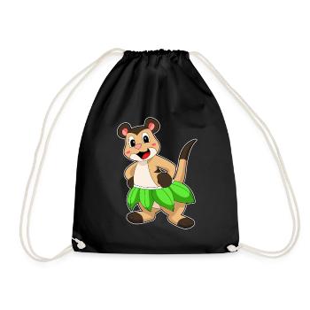 Ballerina Danse Ballérine de Suricate - Sac de sport léger - noir - Devant