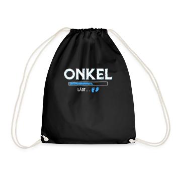 Onkel lädt - Turnbeutel - Schwarz - Vorne