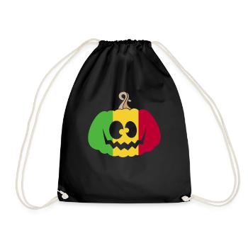 Hongrie Halloween Citrouille - Sac de sport léger - noir - Devant