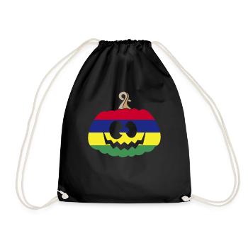 Hongrie Halloween Citrouille - Sac de sport léger - noir - Devant