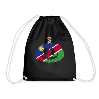 Hongrie Halloween Citrouille - Sac de sport léger - noir - Devant