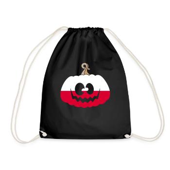 Hongrie Halloween Citrouille - Sac de sport léger - noir - Devant