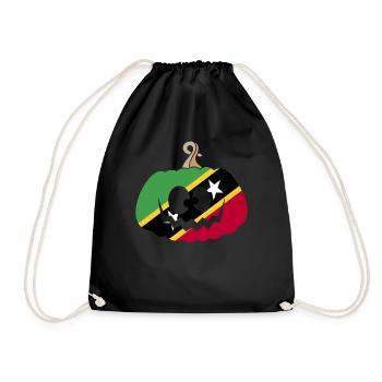 Hongrie Halloween Citrouille - Sac de sport léger - noir - Devant