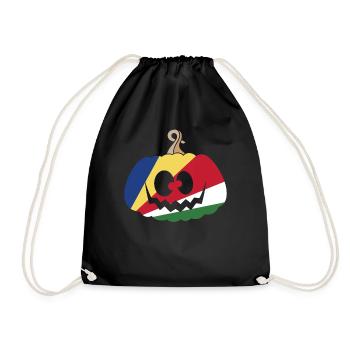 Hongrie Halloween Citrouille - Sac de sport léger - noir - Devant