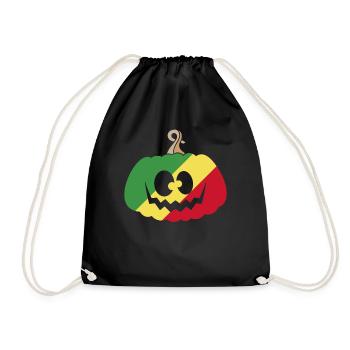 Hongrie Halloween Citrouille - Sac de sport léger - noir - Devant