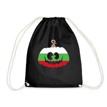 Hongrie Halloween Citrouille - Sac de sport léger - noir - Devant