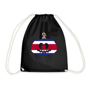 Hongrie Halloween Citrouille - Sac de sport léger - noir - Devant
