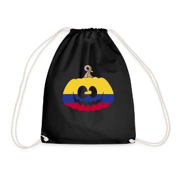 Hongrie Halloween Citrouille - Sac de sport léger - noir - Devant