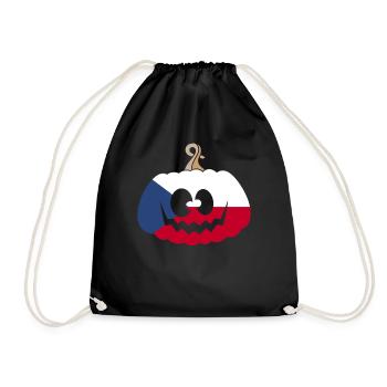 Hongrie Halloween Citrouille - Sac de sport léger - noir - Devant