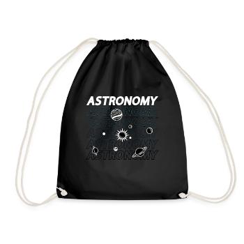 Amateurs d’astronomie Space Stars Universe Science - Sac de sport léger - noir - Devant