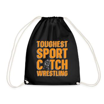 Catch Wrestling Toughest Sport Wrestler Grappling - Sac de sport léger - noir - Devant