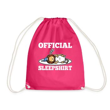 Chemise de nuit officielle lion - Sac de sport léger - fuchsia - Devant