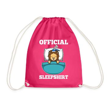 Chemise de nuit officielle lion - Sac de sport léger - fuchsia - Devant