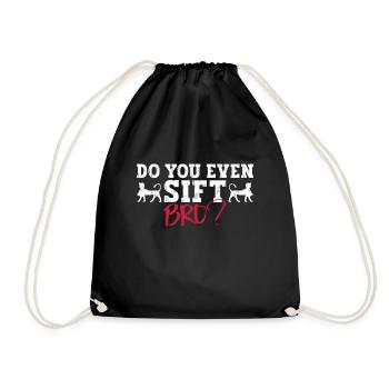 Egyptian Mythology Ancient Egypt Pyramids - Drawstring Bag - black - Front
