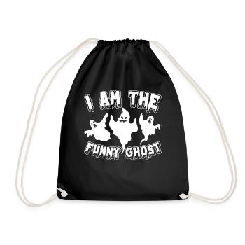 Halloween Je suis le drôle de fantôme I Drôle Halloween G - Sac de sport léger - noir - Devant