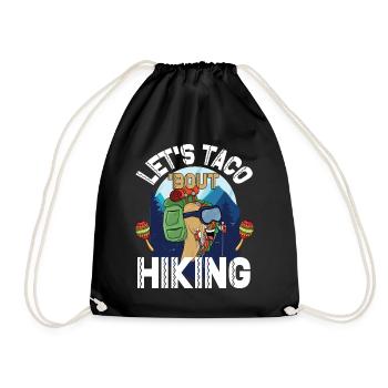 Randonnée Let’s Taco' Bout - Sac de sport léger - noir - Devant
