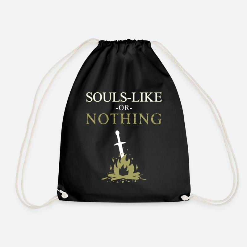 Souls-Like or Nothing - Sac de sport léger - noir
