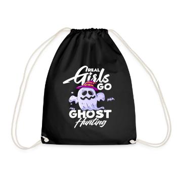 Ghost Hunter Girl Femme - Sac de sport léger - noir - Devant