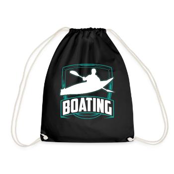 Bateau Kayak Yacht Voilier Bateau Bateau - Sac de sport léger - noir - Devant