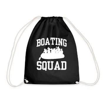 Bateau Troop Rafting Yacht Bateau Bateau Bateau - Sac de sport léger - noir - Devant