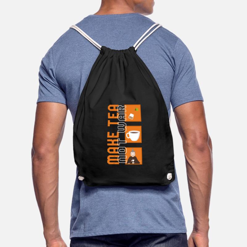 Machen Sie Tee nicht Krieg Hemd, friedlichen Samurai Tee Turnbeutel