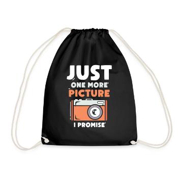 Une seule photo de plus promettait la photographie maman - Sac de sport léger - noir - Devant