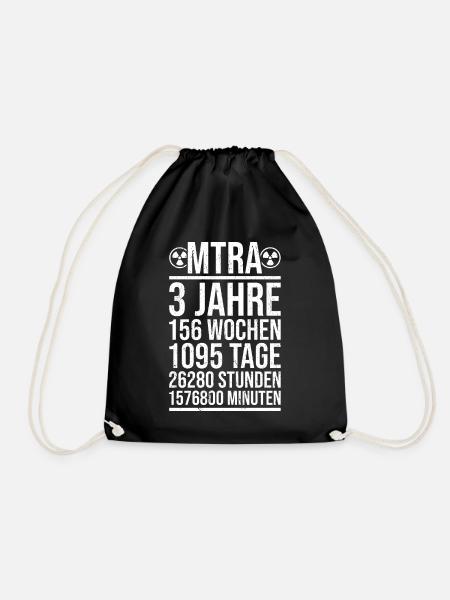 MTRA Medizinisch-Technischer Radiologie Mta - Turnbeutel - Schwarz