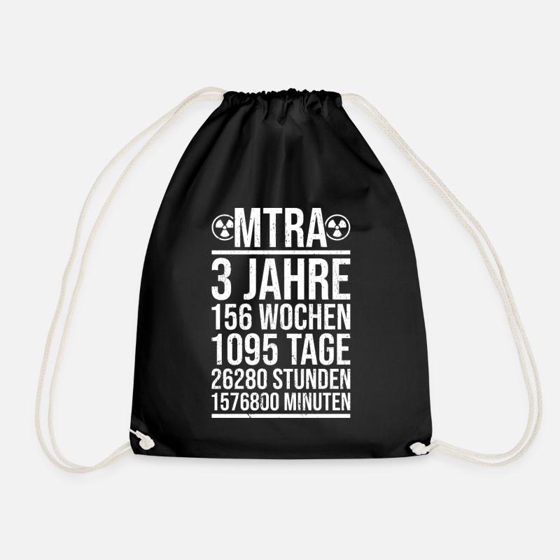 MTRA Medizinisch-Technischer Radiologie Mta - Turnbeutel - Schwarz