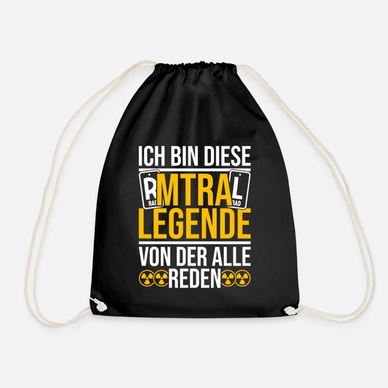 MTRA Medizinisch-Technischer Radiologie Mta - Turnbeutel - Schwarz