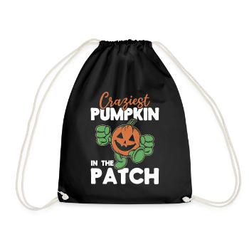 Halloween Craziest Pumpkin Dans Le Patch I Hallowee - Sac de sport léger - noir - Devant