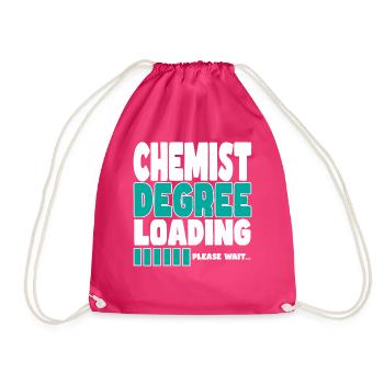 Un chimiste invite à la formation - Sac de sport léger - fuchsia - Devant
