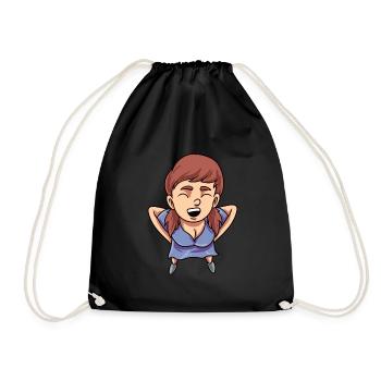 Feminism Woman - Drawstring Bag - black - Front