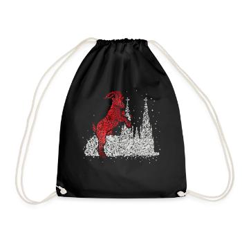 Cologne Cathedral Red White Kölle Cologne Colonia Cologne - Drawstring Bag - black - Front