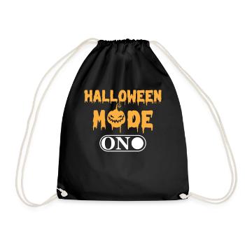 Halloween Party Halloween Mode On - Halloween Pump - Drawstring Bag - black - Front
