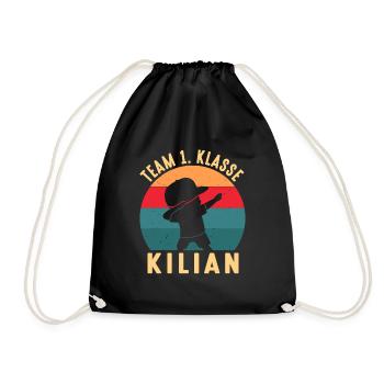 Début de l’équipe d’inscription en 1ère année de l’école Kilian - Sac de sport léger - noir - Devant